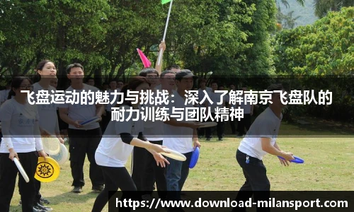 飞盘运动的魅力与挑战：深入了解南京飞盘队的耐力训练与团队精神